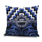 Aotearoa Ngati Tuwharetoa Pillow Cover Maori Iwi Poutama Puhoro Tattoo