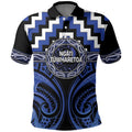 Aotearoa Ngati Tuwharetoa Personalised Polo Shirt Maori Iwi Poutama Puhoro Tattoo