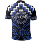 Aotearoa Ngati Tuwharetoa Personalised Polo Shirt Maori Iwi Poutama Puhoro Tattoo