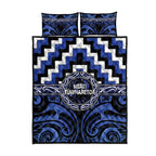 Aotearoa Ngati Tuwharetoa Quilt Bed Set Maori Iwi Poutama Puhoro Tattoo