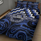 Aotearoa Ngati Tuwharetoa Quilt Bed Set Maori Iwi Poutama Puhoro Tattoo