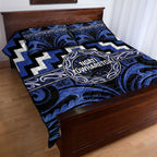 Aotearoa Ngati Tuwharetoa Quilt Bed Set Maori Iwi Poutama Puhoro Tattoo