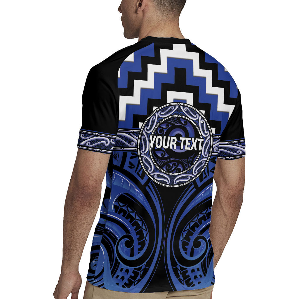 Aotearoa Ngati Tuwharetoa Personalised Rugby Jersey Maori Iwi Poutama Puhoro Tattoo