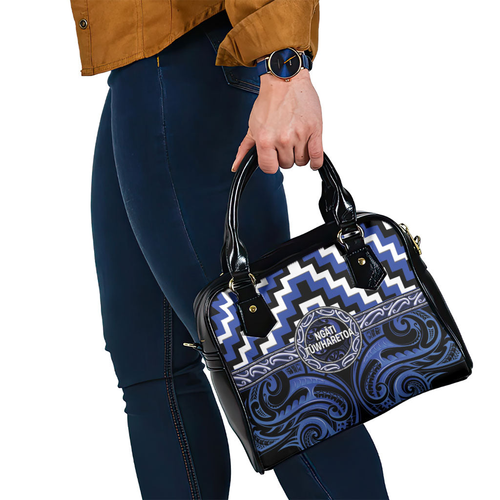 Aotearoa Ngati Tuwharetoa Shoulder Handbag Maori Iwi Poutama Puhoro Tattoo