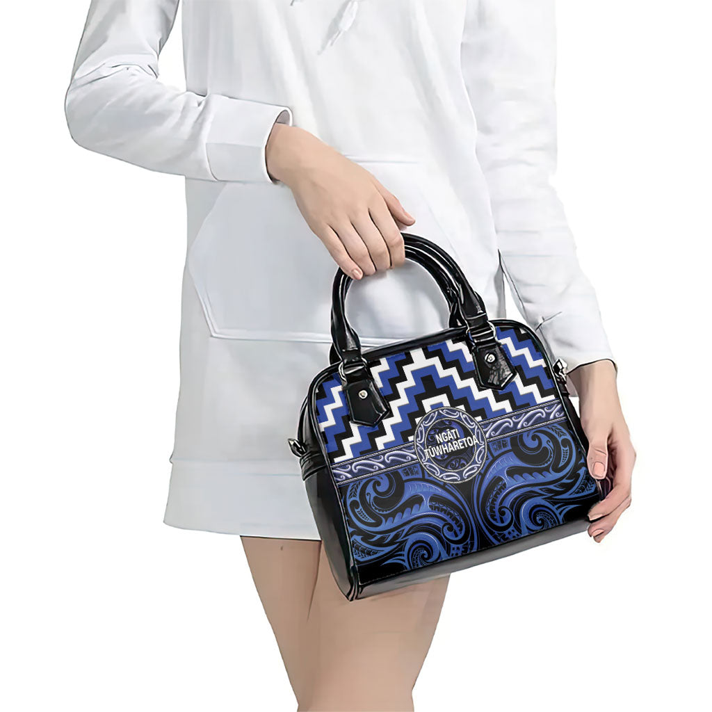 Aotearoa Ngati Tuwharetoa Shoulder Handbag Maori Iwi Poutama Puhoro Tattoo