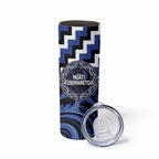 Aotearoa Ngati Tuwharetoa Personalised Skinny Tumbler Maori Iwi Poutama Puhoro Tattoo