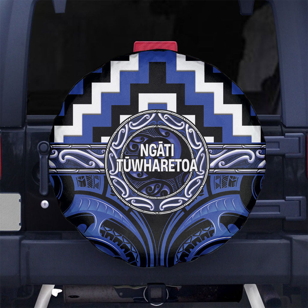 Aotearoa Ngati Tuwharetoa Spare Tire Cover Maori Iwi Poutama Puhoro Tattoo