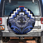 Aotearoa Ngati Tuwharetoa Spare Tire Cover Maori Iwi Poutama Puhoro Tattoo