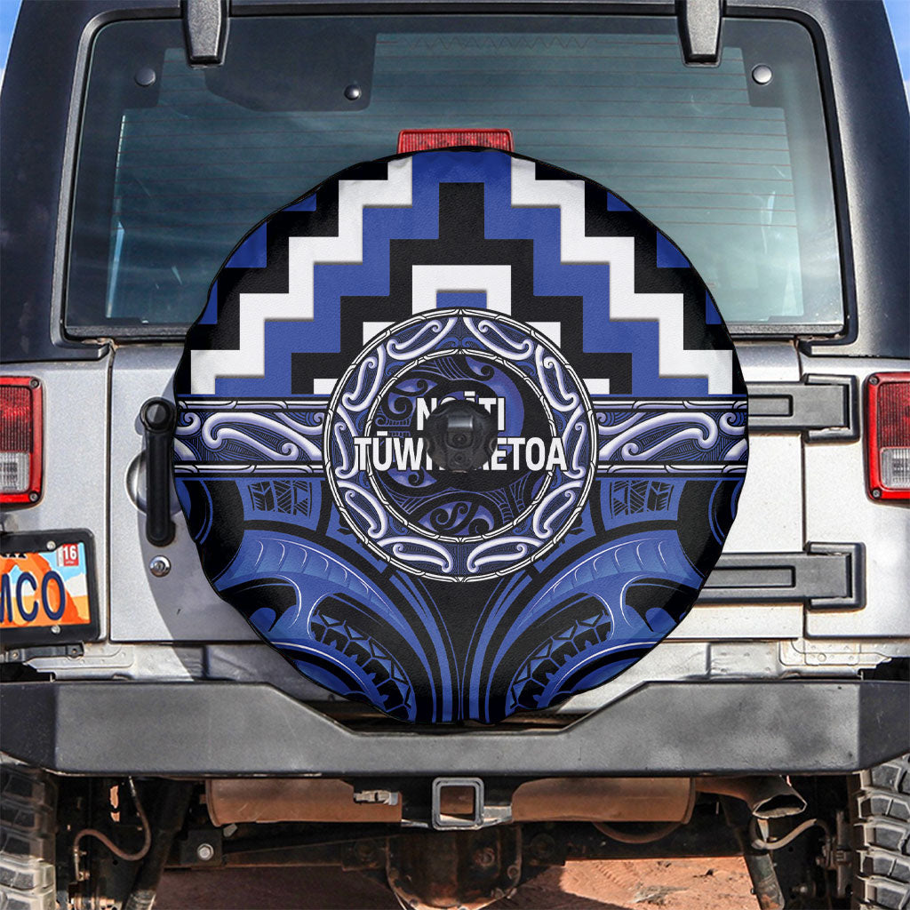 Aotearoa Ngati Tuwharetoa Spare Tire Cover Maori Iwi Poutama Puhoro Tattoo