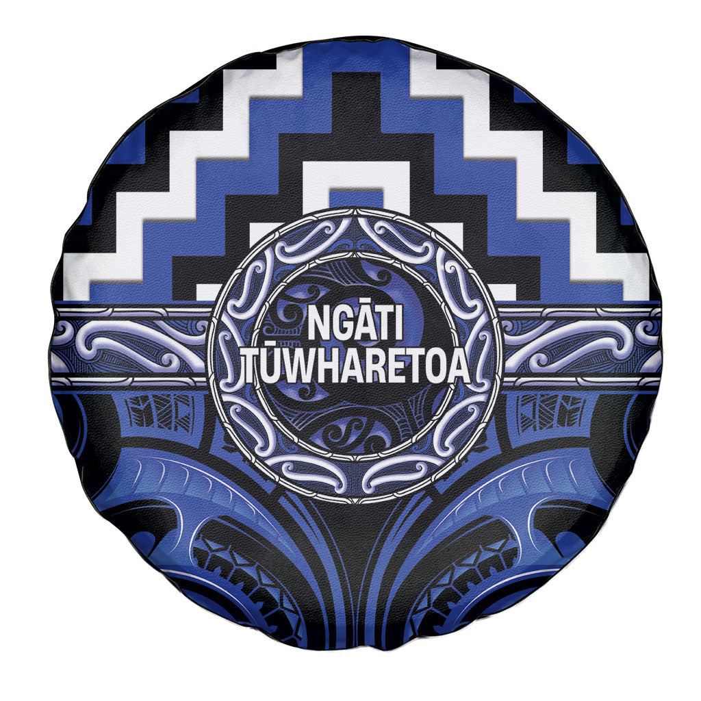 Aotearoa Ngati Tuwharetoa Spare Tire Cover Maori Iwi Poutama Puhoro Tattoo
