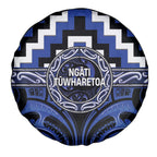 Aotearoa Ngati Tuwharetoa Spare Tire Cover Maori Iwi Poutama Puhoro Tattoo