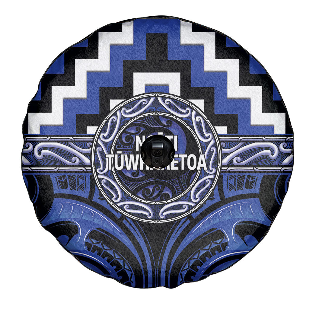 Aotearoa Ngati Tuwharetoa Spare Tire Cover Maori Iwi Poutama Puhoro Tattoo