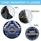 Aotearoa Ngati Tuwharetoa Spare Tire Cover Maori Iwi Poutama Puhoro Tattoo