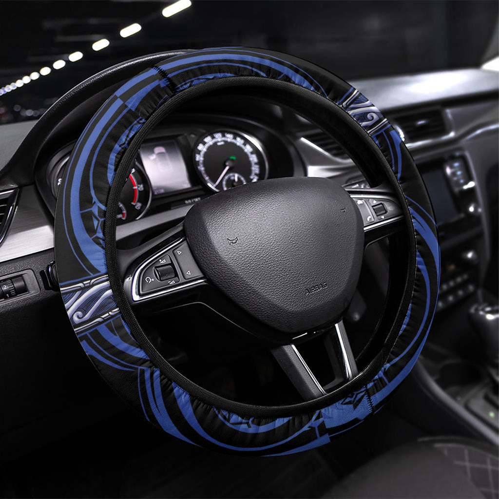 Aotearoa Ngati Tuwharetoa Steering Wheel Cover Maori Iwi Poutama Puhoro Tattoo