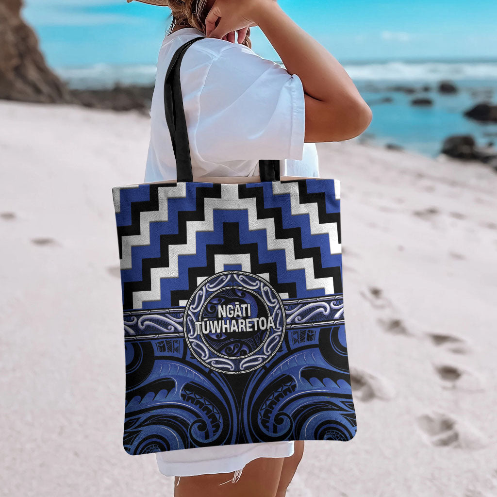 Aotearoa Ngati Tuwharetoa Tote Bag Maori Iwi Poutama Puhoro Tattoo