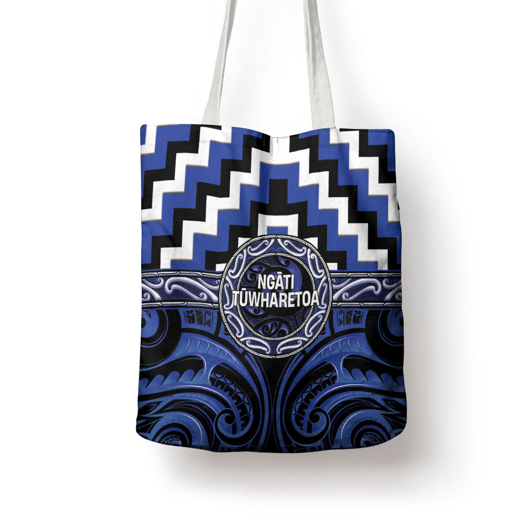 Aotearoa Ngati Tuwharetoa Tote Bag Maori Iwi Poutama Puhoro Tattoo