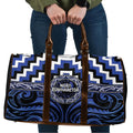 Aotearoa Ngati Tuwharetoa Travel Bag Maori Iwi Poutama Puhoro Tattoo