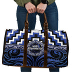 Aotearoa Ngati Tuwharetoa Travel Bag Maori Iwi Poutama Puhoro Tattoo
