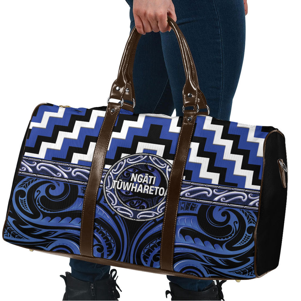 Aotearoa Ngati Tuwharetoa Travel Bag Maori Iwi Poutama Puhoro Tattoo
