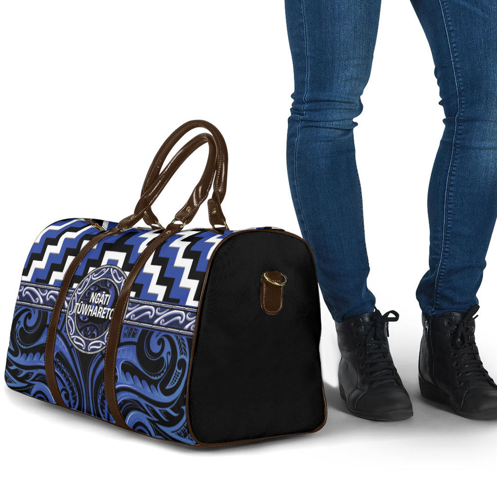 Aotearoa Ngati Tuwharetoa Travel Bag Maori Iwi Poutama Puhoro Tattoo