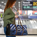 Aotearoa Ngati Tuwharetoa Travel Bag Maori Iwi Poutama Puhoro Tattoo