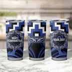 Aotearoa Ngati Tuwharetoa Personalised Tumbler Cup Maori Iwi Poutama Puhoro Tattoo