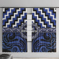 Aotearoa Ngati Tuwharetoa Window Curtain Maori Iwi Poutama Puhoro Tattoo