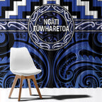 Aotearoa Ngati Tuwharetoa Window Curtain Maori Iwi Poutama Puhoro Tattoo