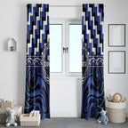 Aotearoa Ngati Tuwharetoa Window Curtain Maori Iwi Poutama Puhoro Tattoo