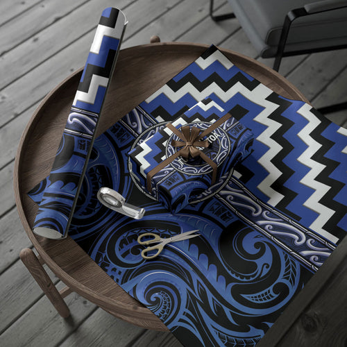 Aotearoa Ngati Tuwharetoa Wrapping Paper Maori Iwi Poutama Puhoro Tattoo