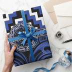 Aotearoa Ngati Tuwharetoa Wrapping Paper Maori Iwi Poutama Puhoro Tattoo