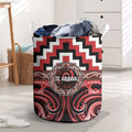 Aotearoa Te Arawa Laundry Basket Maori Iwi Poutama Puhoro Tattoo