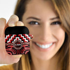 Aotearoa Te Arawa AirPods Case Maori Iwi Poutama Puhoro Tattoo