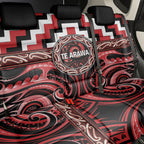 Aotearoa Te Arawa Back Car Seat Cover Maori Iwi Poutama Puhoro Tattoo