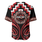 Aotearoa Te Arawa Personalised Baseball Jersey Maori Iwi Poutama Puhoro Tattoo