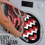 Aotearoa Te Arawa Bathroom Set Maori Iwi Poutama Puhoro Tattoo