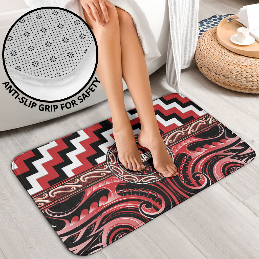 Aotearoa Te Arawa Bathroom Set Maori Iwi Poutama Puhoro Tattoo