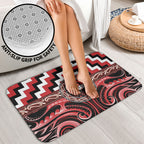Aotearoa Te Arawa Bathroom Set Maori Iwi Poutama Puhoro Tattoo