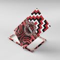 Aotearoa Te Arawa Canvas Wall Art Maori Iwi Poutama Puhoro Tattoo