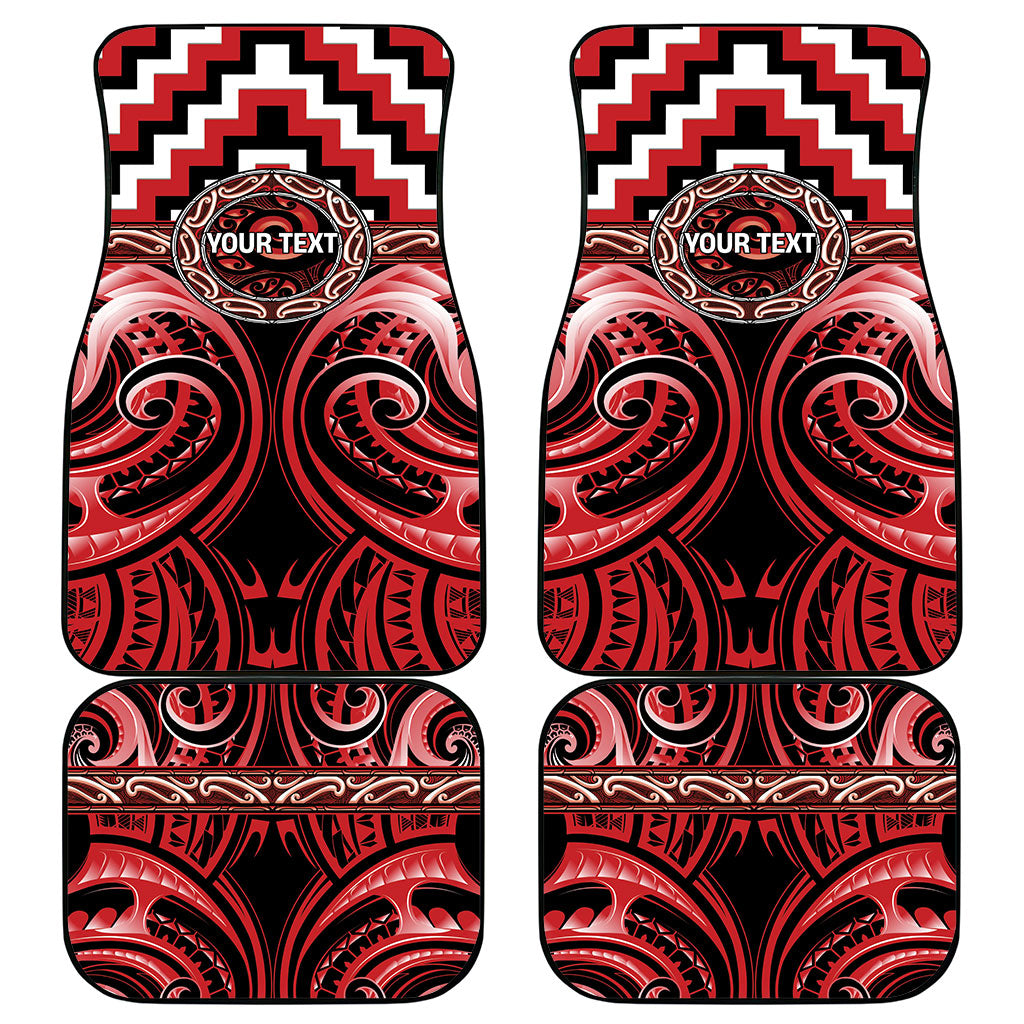 Aotearoa Te Arawa Personalised Car Mats Maori Iwi Poutama Puhoro Tattoo