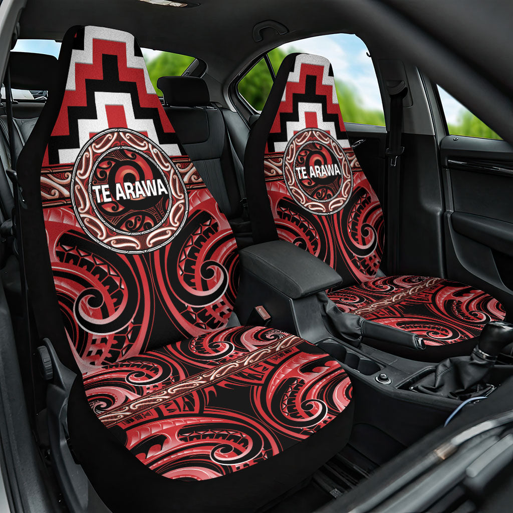 Aotearoa Te Arawa Car Seat Cover Maori Iwi Poutama Puhoro Tattoo