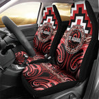 Aotearoa Te Arawa Car Seat Cover Maori Iwi Poutama Puhoro Tattoo