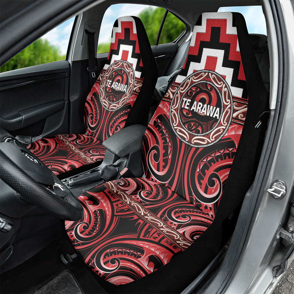 Aotearoa Te Arawa Car Seat Cover Maori Iwi Poutama Puhoro Tattoo