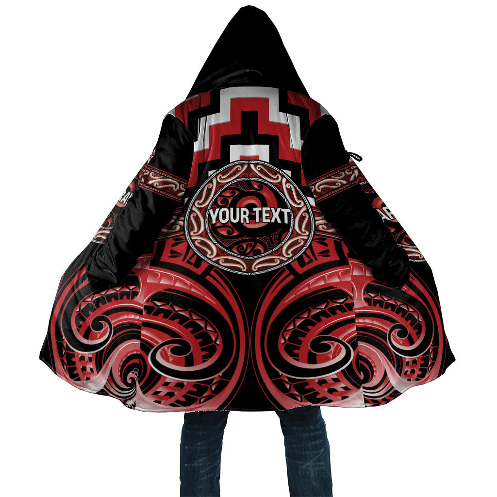 Aotearoa Te Arawa Personalised Cloak Maori Iwi Poutama Puhoro Tattoo