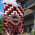 Aotearoa Te Arawa Garden Flag Maori Iwi Poutama Puhoro Tattoo