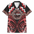 Aotearoa Te Arawa Personalised Hawaiian Shirt Maori Iwi Poutama Puhoro Tattoo