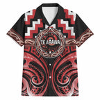 Aotearoa Te Arawa Personalised Hawaiian Shirt Maori Iwi Poutama Puhoro Tattoo