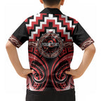 Aotearoa Te Arawa Personalised Hawaiian Shirt Maori Iwi Poutama Puhoro Tattoo