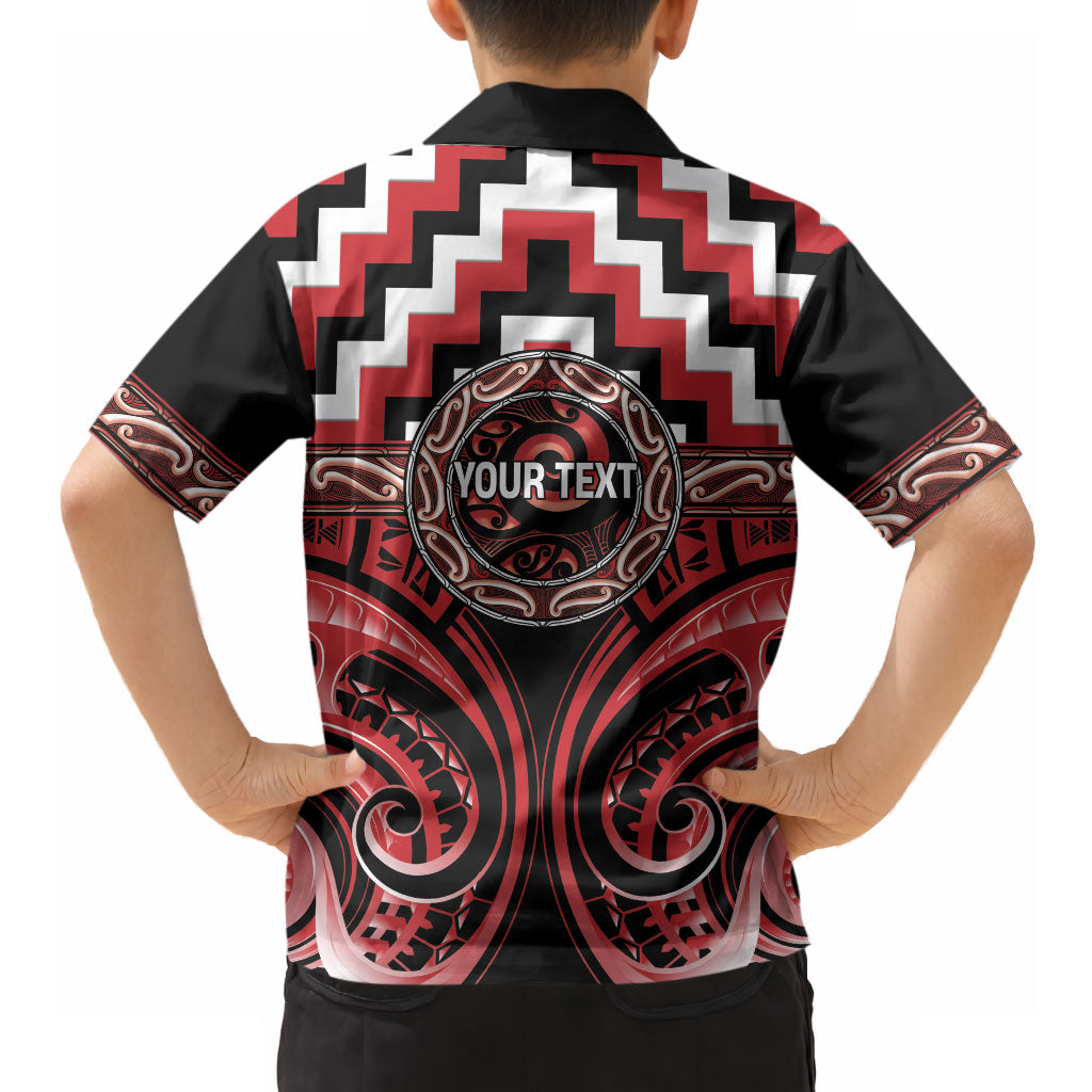 Aotearoa Te Arawa Personalised Hawaiian Shirt Maori Iwi Poutama Puhoro Tattoo