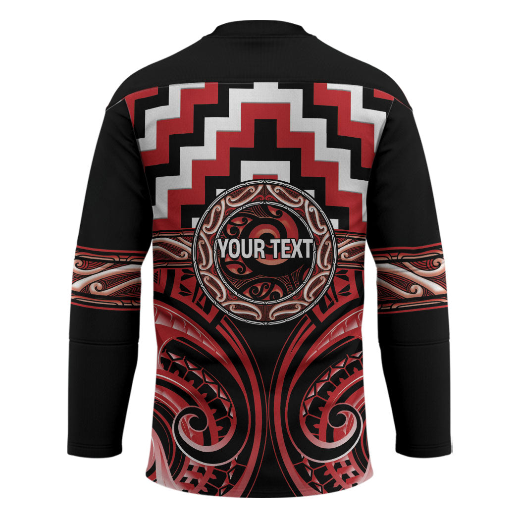 Aotearoa Te Arawa Personalised Hockey Jersey Maori Iwi Poutama Puhoro Tattoo